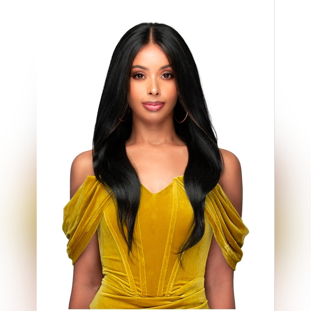 NIB Full Lace Human Hair Blend Premium Wig Fs4/27/30 - Picture 2 of 10